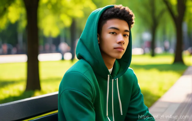 정신적 회복탄력성과 자아 발견의 여정 - Image Prompt 1: Serene Resilience in an Urban Oasis**