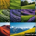 정신적 회복탄력성 향상을 위한 기술적 접근 - Here are three detailed image generation prompts in English, adhering to all the specified guideline...